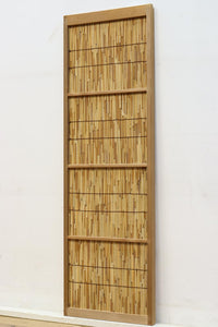 Antique slim bamboo door F7693