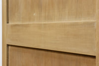 稀少幅717ミリ　柔らかな風合いが素敵な木地色の板戸　F7697　在庫2枚