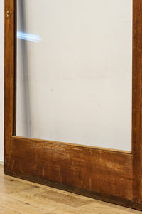 幅942ミリ　一枚ガラスを框枠でしっかり纏めた大判ガラス戸　F7772　在庫4枚