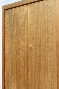 Slim size wooden door F7774