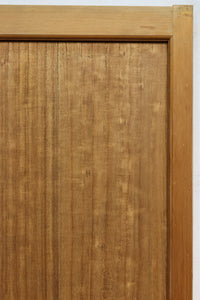 Slim size wooden door F7774