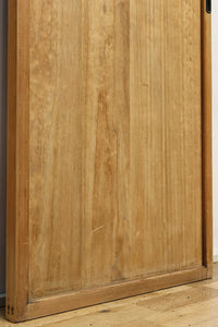 Slim size wooden door F7774