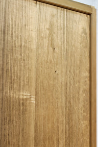 Slim size wooden door F7774