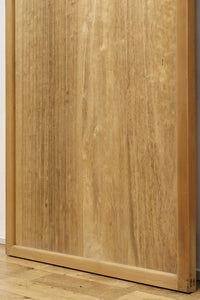 Slim size wooden door F7774